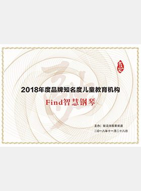 2018年度品牌知名度儿童教育机构